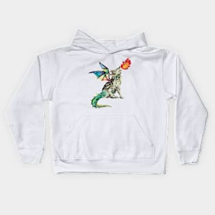 Wolf Dragon Kids Hoodie